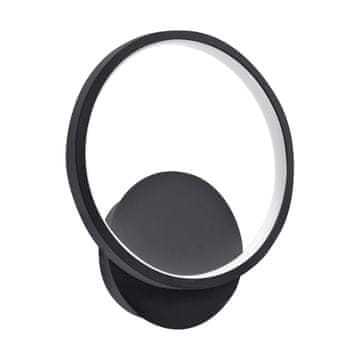 Ideus Dekorativna stenska svetilka črna 4000K 760lm IP20 EMMA LED C 10W 04049