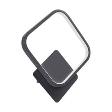 Ideus Dekorativna stenska svetilka črna 4000K 920lm IP20 emma LED D 12W Ideus 04050