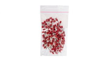 shumee Izolirana ferula sponka TI 1,5 mm2/8 mm rdeče pocinkana TI1,5L8DE /100 kosov/