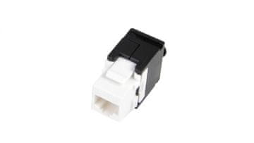 shumee UTP kat. 6 RJ45 keystone vtičnica, brez orodja, nezaščitena Q-lantec MKB-U6-1