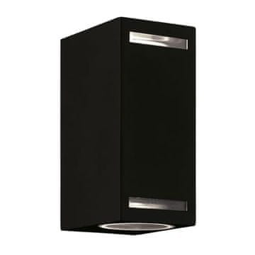 Ideus Zunanja vrtna stenska svetilka črne barve IP44 35W gozd 2xGU10 D Ideus 03012