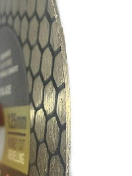 shumee Diamantni disk 125 mm x 1,5 mm x 22,2 mm medeno rezan indijski profesionalni