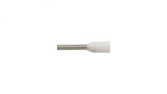 shumee Izolirana kabelska tulka TI 0,5 mm2/8 mm bela pocinkana TI 0,5L8 /100 kosov/