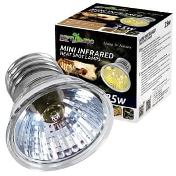 shumee Repti-Zoo Mini infrardeča svetilka 25W - mini infrardeča halogenska svetilka