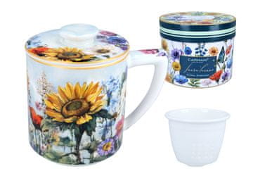 Carmani Vrček z infuzerjem in pokrovom - L. Lozano, Lady`s Floral Symphony (carmani)