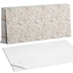 COLORAY Komplet samolepilnih vinilnih ploščic z vzorcem različnih oblik 10x40x20 cm