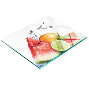 shumee Kuhinjska večnamenska dekorativna steklena tabla z grenivkino vodo 60x52 cm