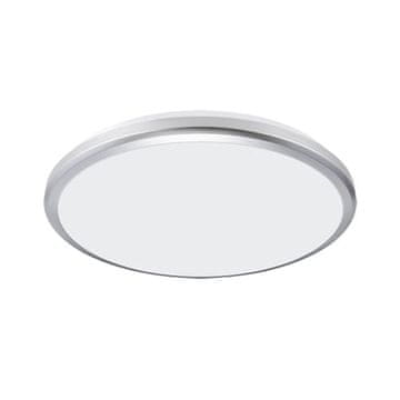 Ideus Hermetična LED stropna svetilka srebrna 24W 4200K IP54 planarna Ideus 03840
