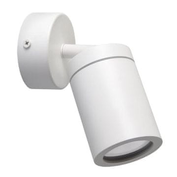 Ideus Stenska svetilka za kopalnico bela IP44 premična tenor GU10 20W Ideus 04068