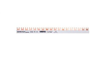 Elektro-Plast Priključna zbiralka 1P 63A 10mm2 viličasta (18 modulov) 1F S18 1F-10 45.108