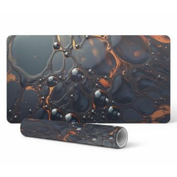 shumee Podloga za miško Liquid Bubbles za mizo, tipkovnico in prenosnik 100x50 cm