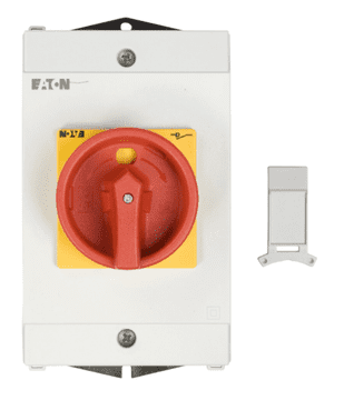 Eaton Grebenasto stikalo 0-1 3P 25A 1Z 1R v ohišju IP65 P1-25/I2/SVB/HI11 207297