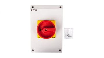 Eaton Grebenasto stikalo 0-1 3P 63A 1Z 1R v ohišju IP65 P3-63/I4/SVB/HI11 207348