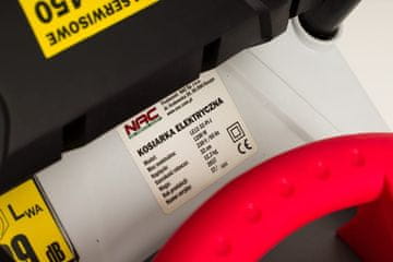 NAC ELEKTRIČNA KOSILNICA 1200W INDUKCIJSKI MOTOR LE12-32-PI-J 32 cm