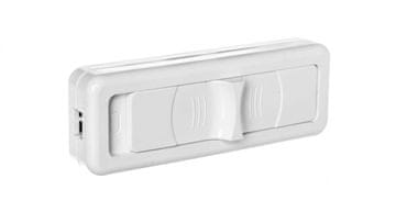 Plast Rol Drsno stikalo, prehodno ali končno, 2-polno, 2,5 A/250 V, belo, WS-2P/belo