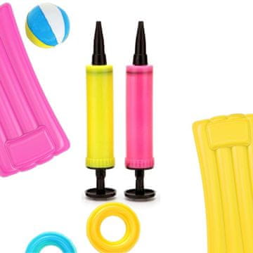 Nobo Kids Ročna črpalka za napihljive dodatke, balone, igrače, vzmetnice, žoge 18 cm