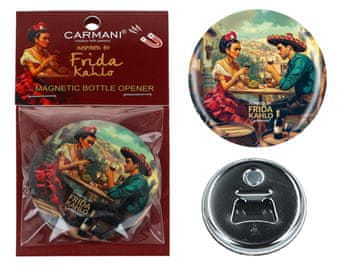 Carmani, odpirač za steklenice z magnetom - navdihnjen z delom Fride Kahlo