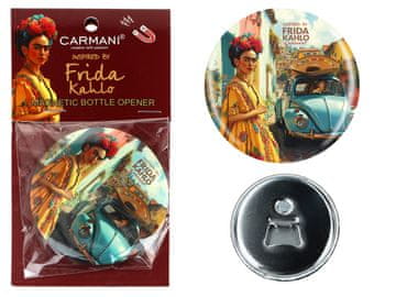 Carmani, odpirač za steklenice z magnetom - navdihnjen z delom Fride Kahlo