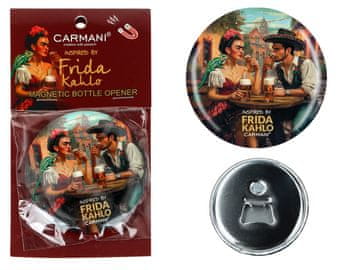 Carmani, odpirač za steklenice z magnetom - navdihnjen z delom Fride Kahlo