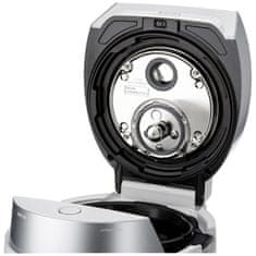 CUCKOO CRP-LHTR1009F Twin Pressure IH premium indukcijski tlačni kuhalnik za riž 1,8 L, belo-srebrn