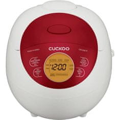 CUCKOO CR-0351F Fuzzy Logic kuhalnik za riž 0,54 L, belo-rdeč