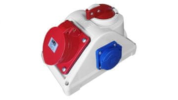 shumee Razdelilna omarica za stavbe z odklopnikom L-0-P combo 16/5 2x230V IP44 / E960615421C