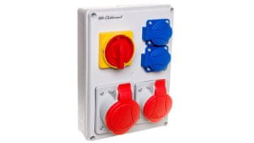 shumee Razdelilna omarica za stavbo (1x 5P/16A 1x 5P/32A)/400V 2x 2P+Z/16A 250V RSK-1 940002