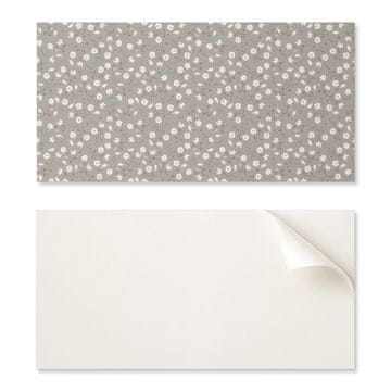 COLORAY Samolepilna PVC jedilniška plošča z grafiko 120x60 cm s cvetličnim vzorcem na ozadju