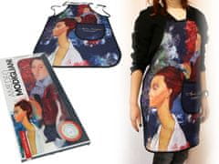 Carmani Kuhinjski predpasnik - A. Modigliani, Lunia Czechowska in Amedeo Modigliani (camani)