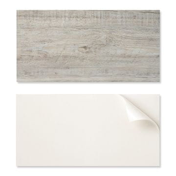 COLORAY Dekorativna samolepilna vinilna stenska plošča 120x60 cm tekstura naravnega lesa