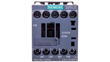 Siemens Pomožni kontaktor 4NO tuljava 230V 50-60Hz S00 vijačni priključek SIRIUS 3RH2140-1AP00