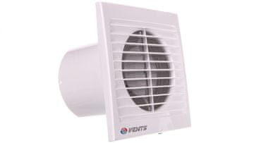 VENTS Ventilator za kopalnico 100 mm 230V 14W 95 m3/h 35 dB s časovnikom (WC model) 100ST