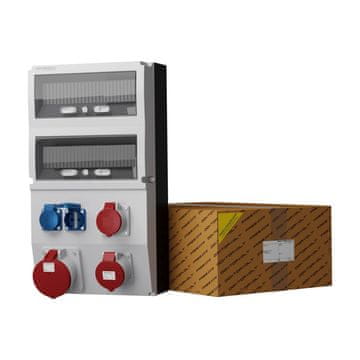 shumee eXT 63A 32A 16A 2x230V Schuko Mennekes Doktorvolt 2360 razdelilna omarica za stavbe