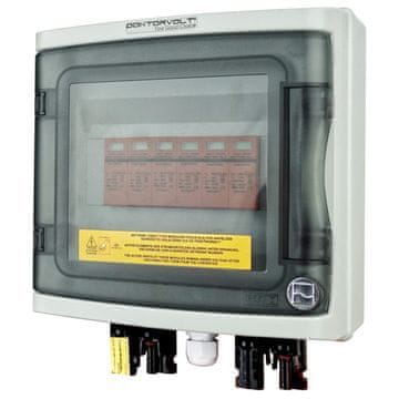 shumee PV fotovoltaična solarna razdelilna plošča 2-nizovna DC 1000V T1 T2 Doktorvolt 4487