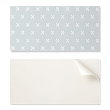 COLORAY Dekorativne PVC stenske ploščice z vzorcem za sobo z vzorcem križev 10x40x20 cm