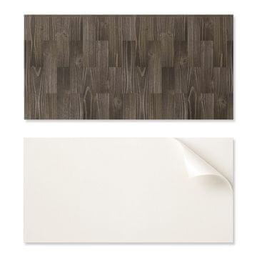 COLORAY Stenska dekoracija PVC plošča z vzorcem za sobo 100x50 cm lesena plošča z vzorcem