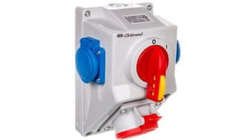 shumee Montažni komplet z odklopnikom O-I 1x16A 5P 400V, 2x16A 2P+Z C16-18.2N IP54 971661