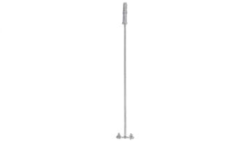 shumee Ročaj z navojnim zatičem, vroče cinkan, premer 12 mm, L-400 mm, 12,6 OG /91200602/