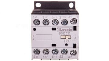 shumee Močnostni kontaktor 3P 12A 5,7 kW pri 400VAC AC3, tuljava 24VDC 0Z 1R 11BG1201D024