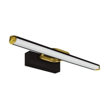 Ideus LED stenska svetilka za kopalnico IP44 7W črna 43cm 870lm 4100K primus Ideus 3847