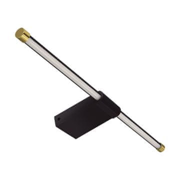 Ideus LED stenska svetilka za kopalnico IP44 12W črna 50cm 1480lm 4100K paso Ideus 4115