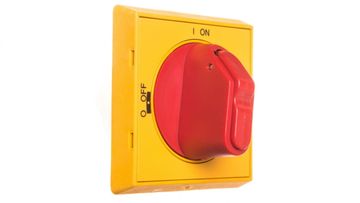 ABB Vmesni gumb za nujne primere IP65 z zaklepom za OT16-32FT OHYS2PJ 1SCA105322R1001