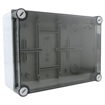 shumee Dimenzije nadometne omarice/notranje 190x140x75 IP66 hermetična 009.A.PK M-L 1049