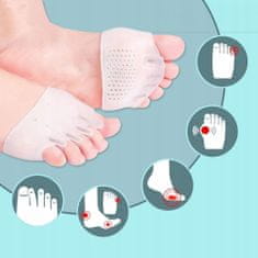 It GEL TRAK ZA LOČEVANJE BUNIONOV KOREKTOR ZA PRSTE KLINAST ORTEZNICA ZA BUNION