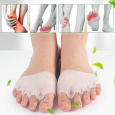 It GEL TRAK ZA LOČEVANJE BUNIONOV KOREKTOR ZA PRSTE KLINAST ORTEZNICA ZA BUNION