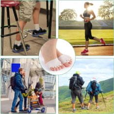 It GEL TRAK ZA LOČEVANJE BUNIONOV KOREKTOR ZA PRSTE KLINAST ORTEZNICA ZA BUNION