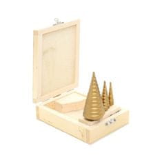 awtools Awtools HSS-TIN stopničasti svedri / KOMPLET 3 kosov 4-12 mm / 4-20 mm / 4-39 mm