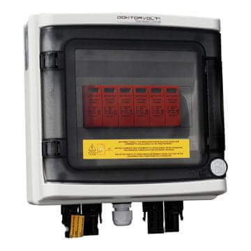 shumee PV fotovoltaična solarna razdelilna plošča 2-nizovna DC 1000V T2 Doktorvolt 9474