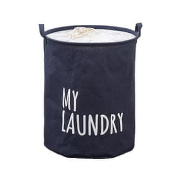 shumee Organizator, posoda za igrače, košara za perilo 40 x 50 cm temno modra OR111GRAN