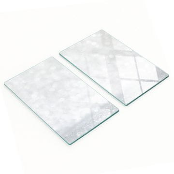 shumee Kuhinjske večnamenske dekorativne steklene plošče za majhne predmete 2x30x52 cm